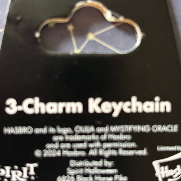 BNWT OUIJA 3-CHARM KEYCHAIN - Picture 4 of 6
